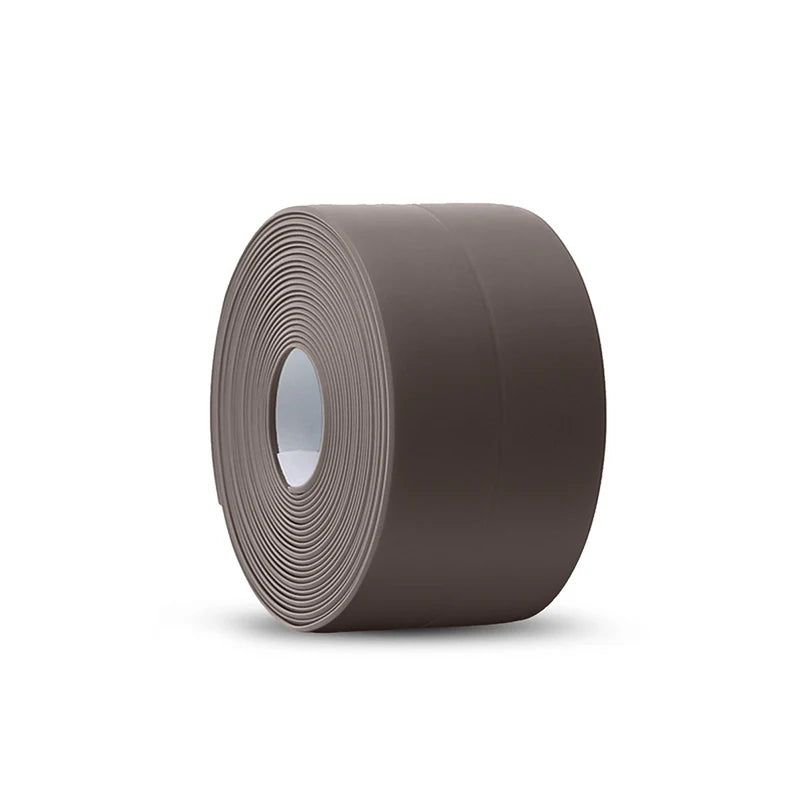 3.2M Bath Caulk Tape Self Adhesive PVC Oil-Proof Kitchen Sink Edge Corner Wall Sticker Waterproof Toilet Sealing Strip Tape -