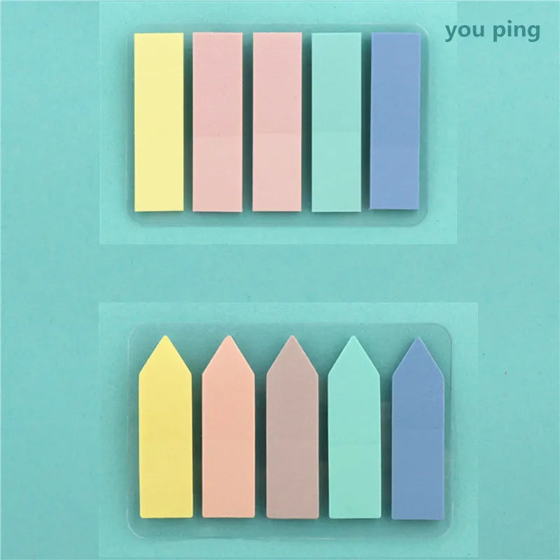15 Types Color Self Adhesive Memo Pad Sticky Notes Bookmark Point It Marker Memo Sticker Paper Office School Supplies