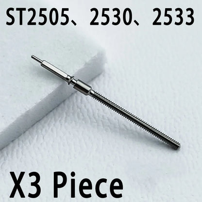 NH35 Stems 10Pcs/3Pcs Movement Watch Stem Crown Kit Watch Parts For NH34 NH35 NH36 VK63 Miyota8215 Stem Spare Parts - 14