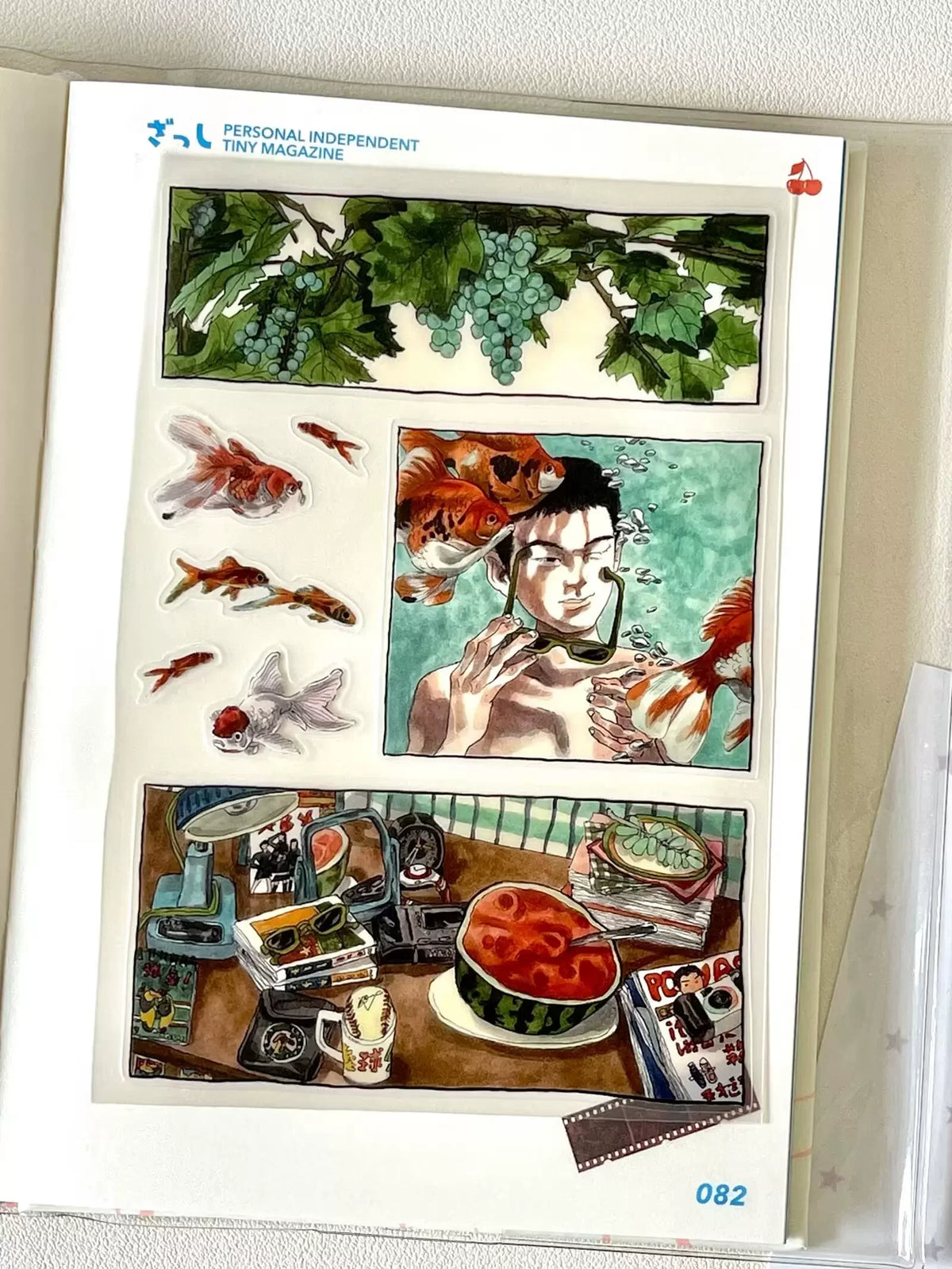 Exquisite Hand-Drawn Dreamcore Stickers Retro Comic Character Design, Rare Craft Materials for Scrapbooking & DIY Art