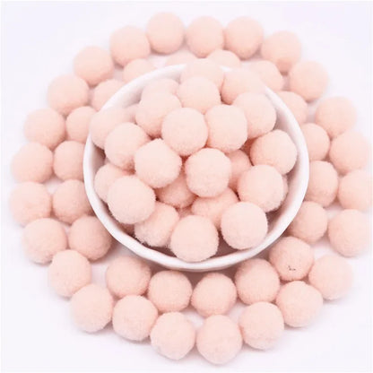 Pompon Balls 8mm 10mm 15mm 20mm 25mm 30mm Fluffy Pompoms Crafts Pompom Diy Handmade Kids Toy Wedding Decoration Craft Supplie