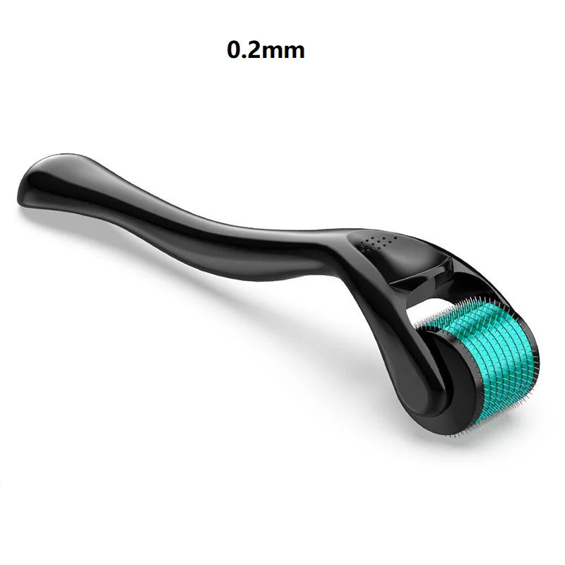 540 Needles for Facial Body Hair Growth Derma Roller for Skin Beard 0.2mm 0.25mm 0.3mm Needle Micro Face Roll Tool - 0.20mm b