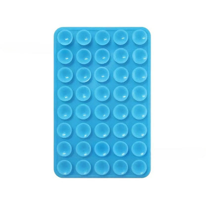 Silicone Suction Cup Phone Stand with Strong Double-Sided No-Hand Grip, Video Fixing Pad, Silicone Rubber Suction, Silicone C