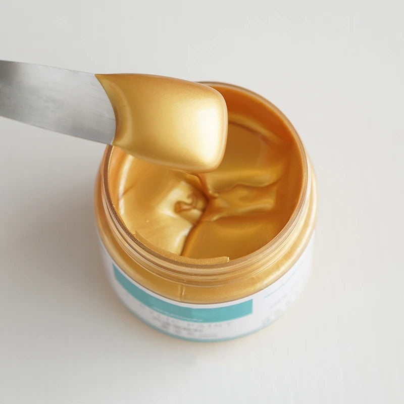 60ml Golden Paint Metallic Acrylic Paint,waterproof Not Faded for Statuary Coloring DIY Hand Clothes Painted Graffiti Pigment