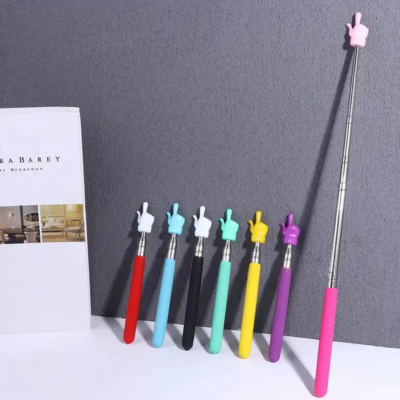 1/2pc White Board Teacher Supplies Meeting Teacher'S Special Pointer Finger Reading Guide Preschool Teaching Tool Teaching St