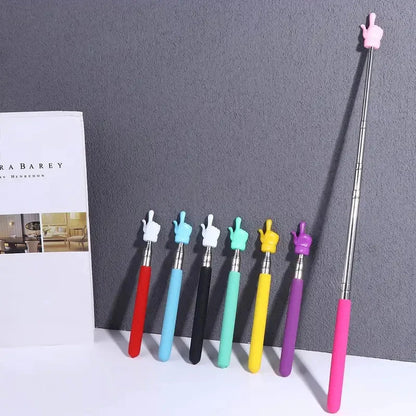 1/2pc White Board Teacher Supplies Meeting Teacher'S Special Pointer Finger Reading Guide Preschool Teaching Tool Teaching St