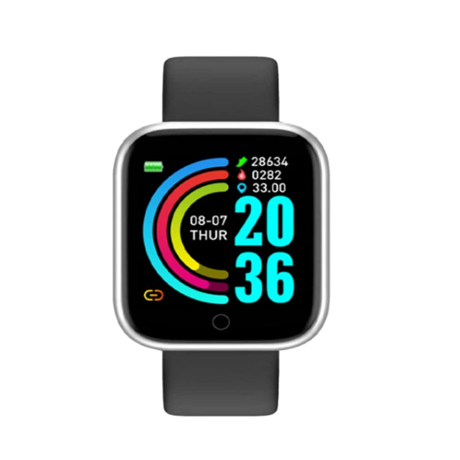 Sports Smartwatch Women Bracelet Men Smart Watch connected Music Control Player Fitness Step Sleep Monitor Y68 D20 Alarm Cloc