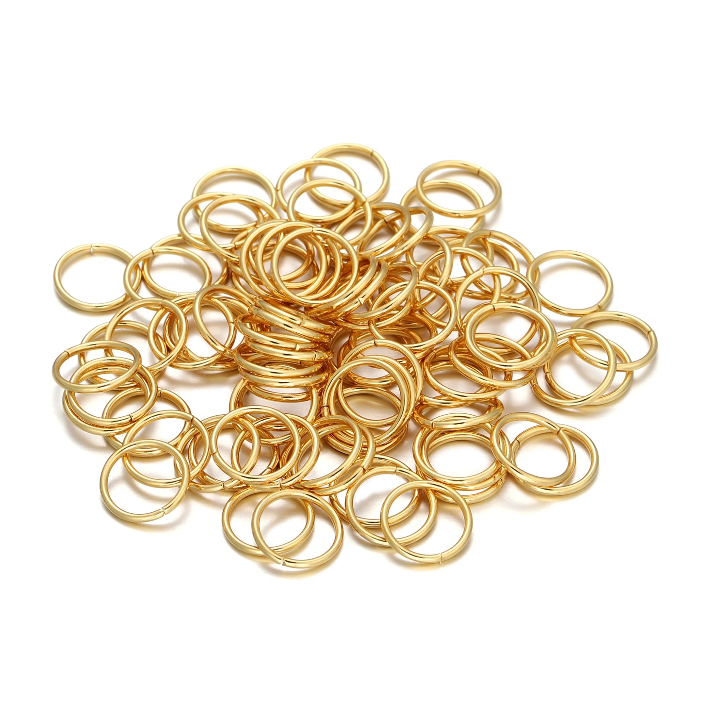 30-200Pcs 3-25mm Stainless Steel Split Ring Open Single Loops Jump Rings Connectors for DIY Jewelry Making Findings Accessori