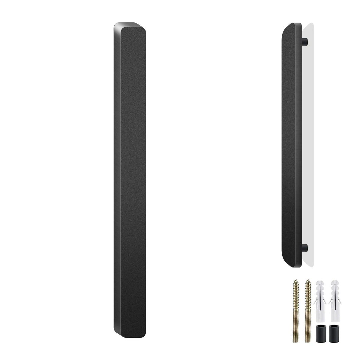3-10 Inch Floating Aluminum House Address Numbers Letters, Modern Metal House Numbers for Outside, Black Metal Door Address L