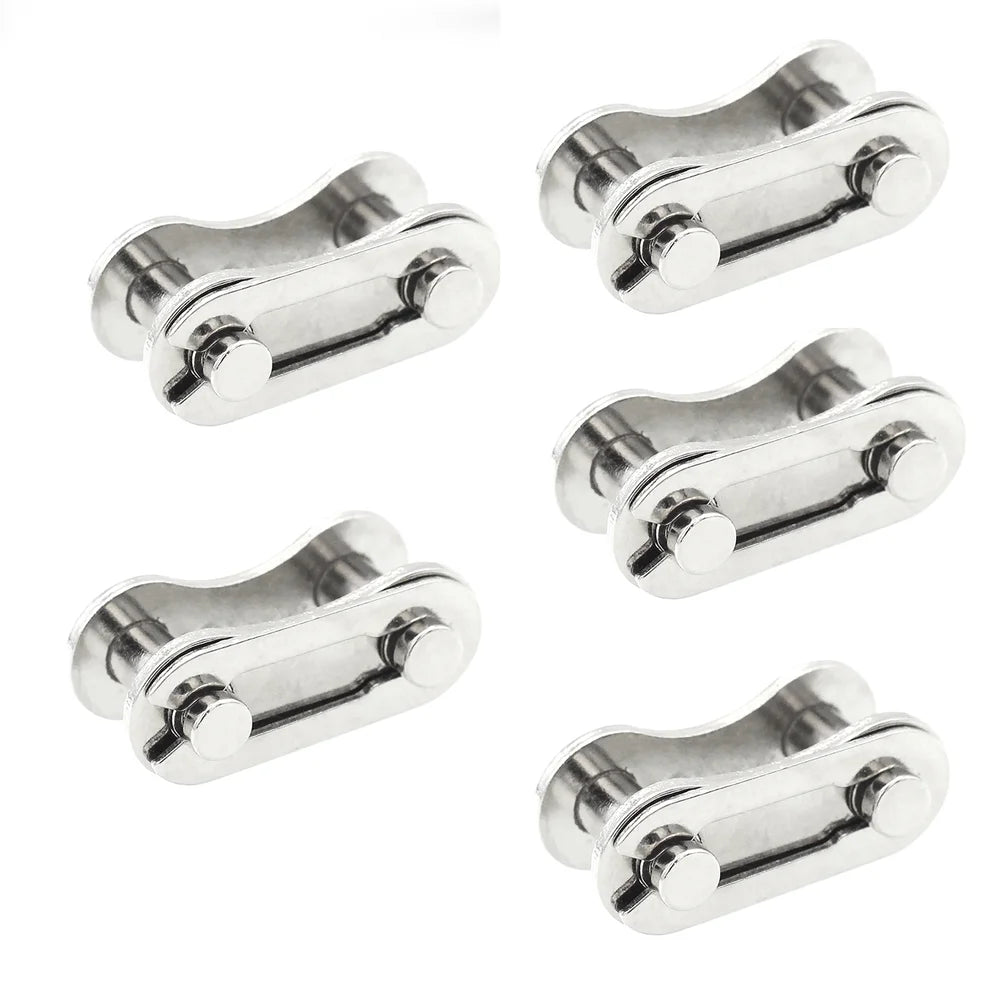 5pair 1/6/7/8/9/10/11/12 Speed Bicycle Chain Connector Lock Quick Link Road Bike Buckle Joint Buckle Master Cycling Parts - 1
