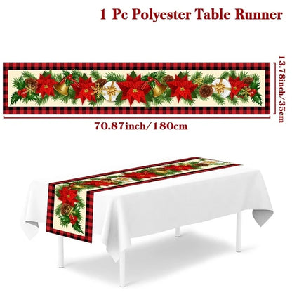 Table Runner Christmas Decoration For Home Decor 2025 Gifts - 24