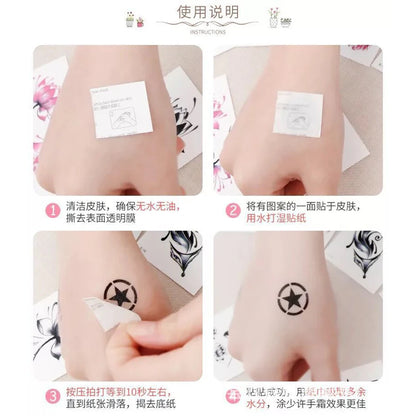 Pirate Party Supplies Temporary Tattoos Boys Girls Tattoos Stickers Birthday Party Supplies Gift Pirate Party Favors Decorati