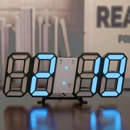 Digital Wall Clock Desk Watches Electronic Alarm Modern Home Decoration for Bedroom Decor Interior Led Table Clocks Living Ro