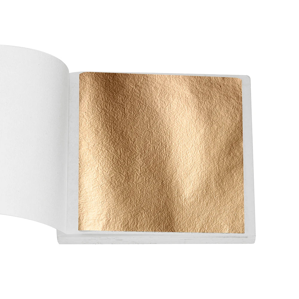 100-200sheets Imitation Gold Foil Paper Leaf Gilding DIY Epoxy Resin Mold Jewelry Making Filling Decorate Resin Crafts Tool -