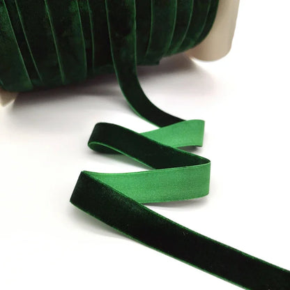 5 Yards 6-25mm Velvet Ribbon Wedding Party Decoration Handmade Ribbon Gift Wrapping Hair Bowknot DIY Christmas Ribbon