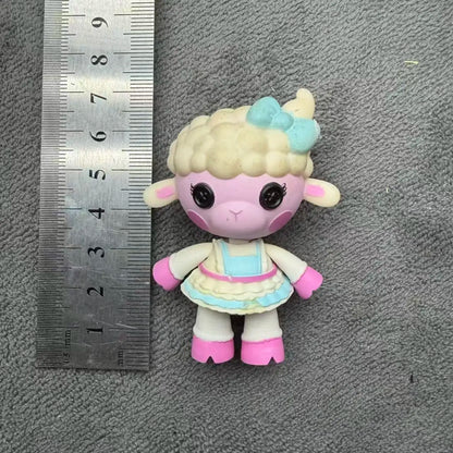 Original 8-10cm Can Choose Lalaloopsy Little Sister and Pet Dolls PVC Holiday Gift Collection Pvc Toys - A38-1PC