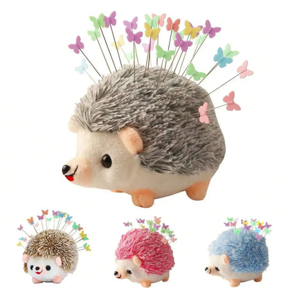 1 Pcs Hedgehog Shape Pin Cushion, Cute Pincushions Lovely Needle Cushions Pins Holder Sewing Accessories Supplies for Quiltin