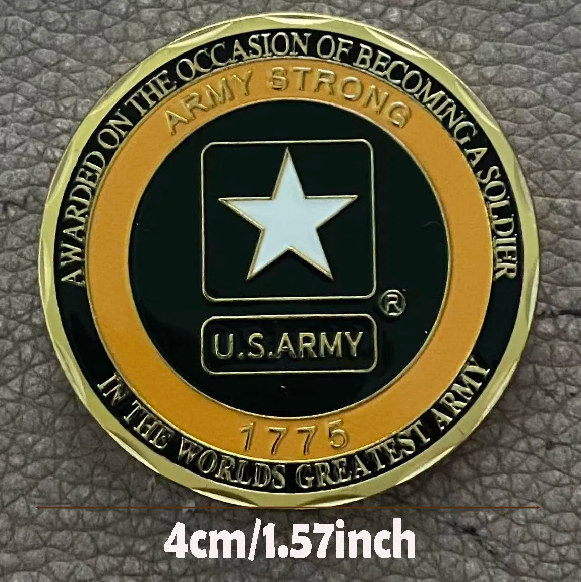 Souvenir Coin Veterans Memorial Coin US Army Military Challenge Coin