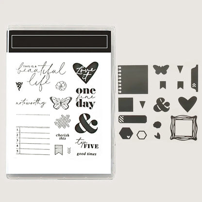 Spring 2026 April New Arrivals Stamp Dies Opulent Oasis Boutique Blossoms Thanks Man DIY Greeting Scrapbook Molds Mother's Da
