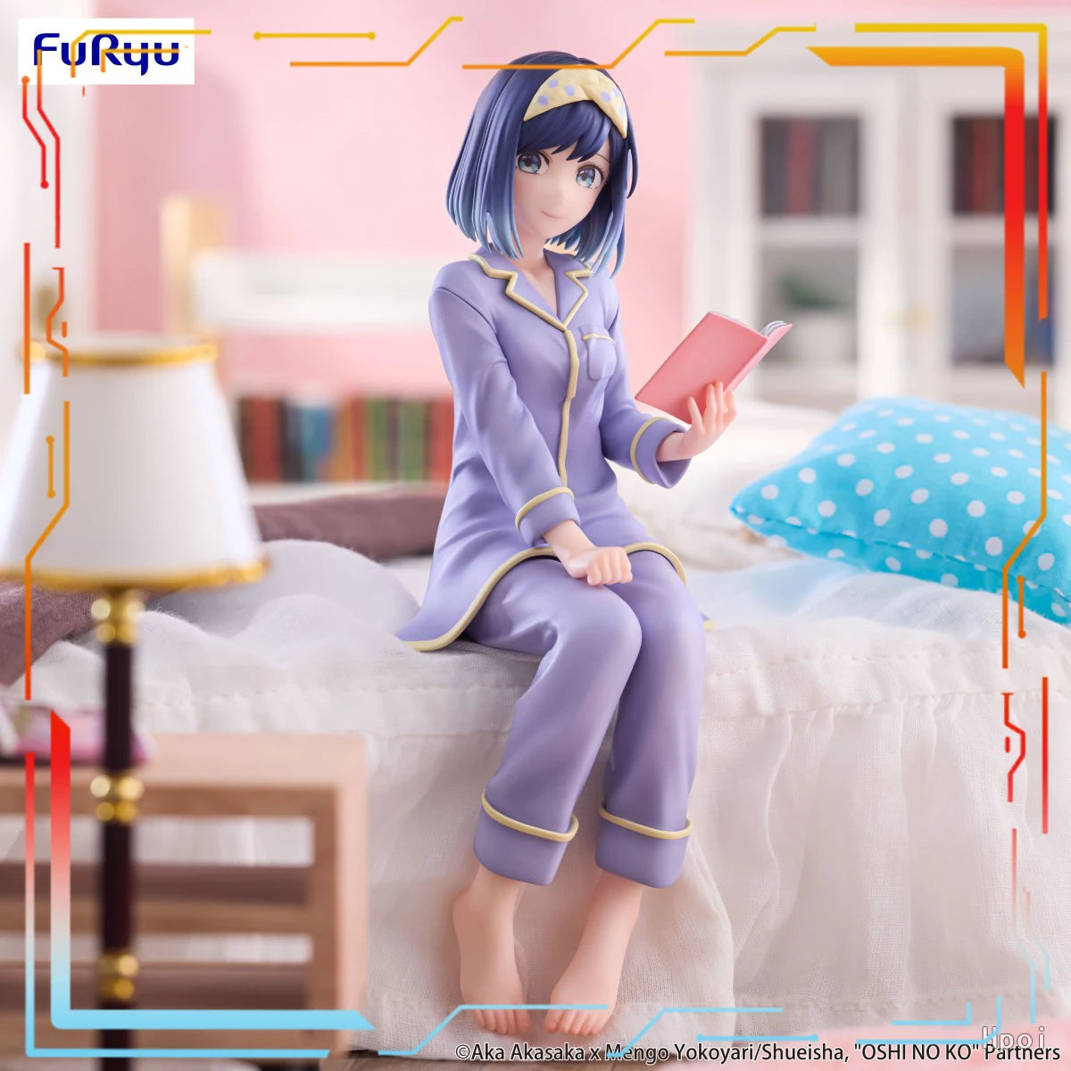 FuRyu Oshi no Ko Kurokawa Akane Hoshino Ai Arima Kana Pre-Painted Noodle Stopper Figure Collectible Toy for Fans Official