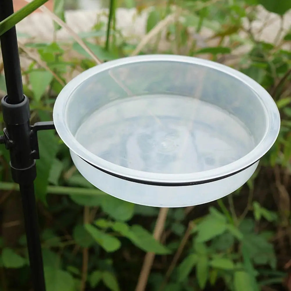 1pcs Bird Feeding Dish Tray Platform Feeder Bird Water Bowl Hanging Bird Bath Outdoor Outside Patio Parrot Tree Garden Courty