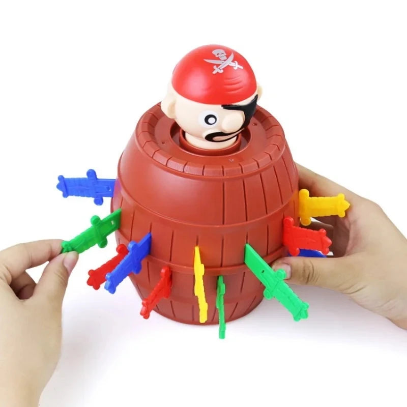 Pirate Board Game Montessori Family Gathering Game Funny Toy Lucky Game Jumping Pirates Board Games Boys and Girls Gift