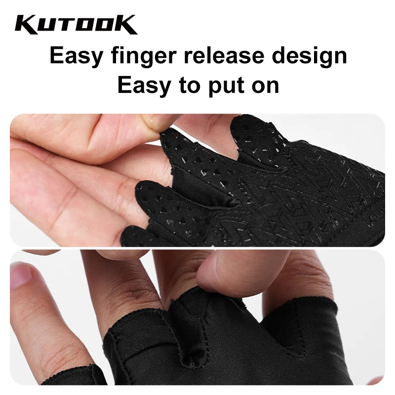 KUTOOK Weight Lifting Gloves for Women Palm Protection Gym Workout Training Fitness Gloves Exercise Gloves for Weight Lifting