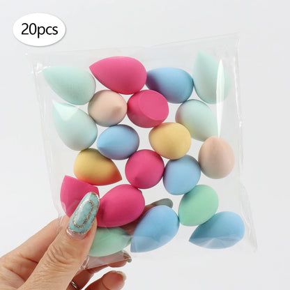 10/20/30/50/100Pcs Mini Makeup Sponge, Expands When Exposed to Water, Suitable for All Skin Types - 20Pcs C
