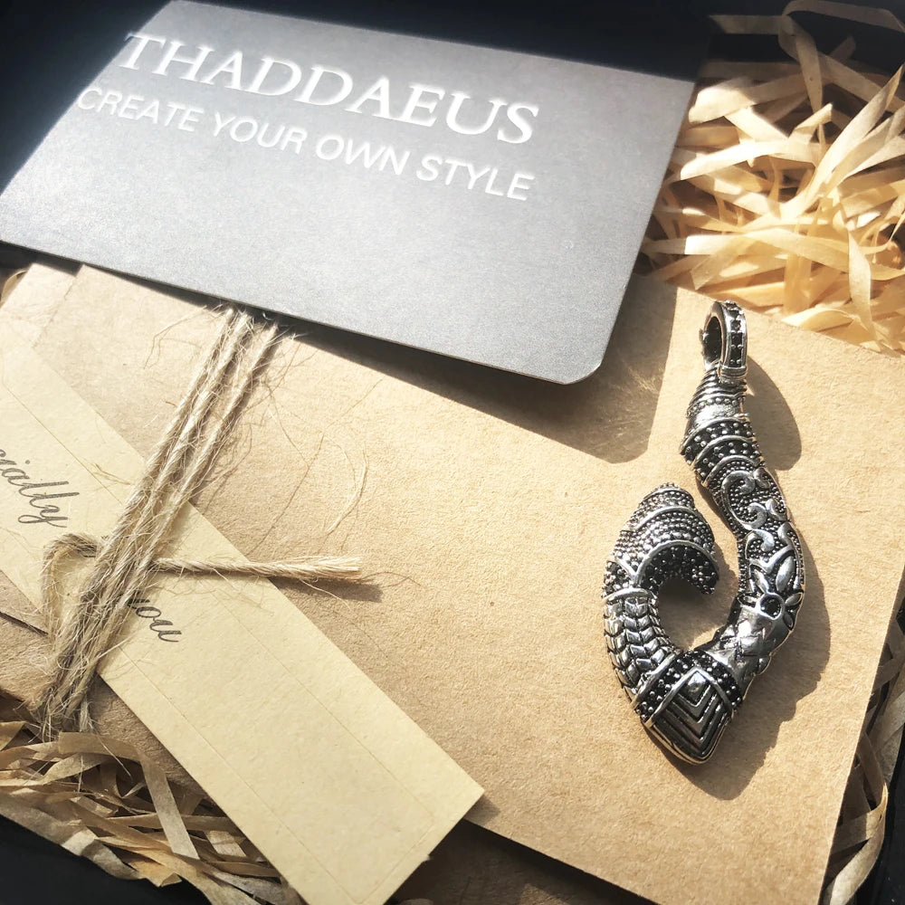 Pendant Hook Maori, 2019 Winter Brand New Fashion Ethnic Vintage Jewelry Europe Bijoux Gift For Woman Men