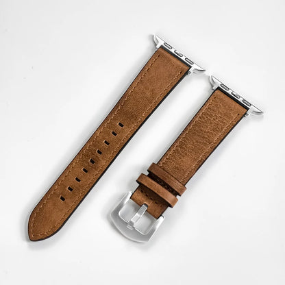 Leather Strap for Apple Strap Ultra 2 49mm 10 9 7 8 3 4 5 6 SE 44mm 40mm Strap 38 42mm Series Men's 45mm 41mm Band