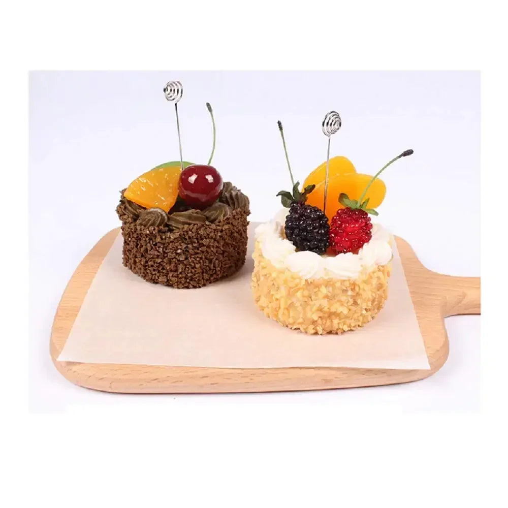 Parchment Paper Baking Sheets, Non-Stick Precut Baking Parchment, for Baking Grilling Air Fryer Steaming Bread Cup Cake Cooki