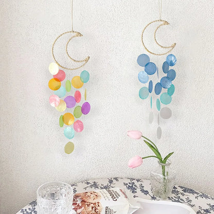INS Home Decor Natural Shell Dream Wind Chimes Bohemian Dream Catchers Kids Room Nursery Decoration Special New Year Gifts