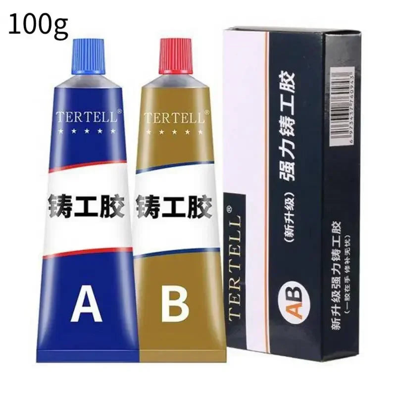 Home High Temperature Glue For Metal Welding Strength Repair Resistant Magic AB A Plastic Wood B Adhesive Purpose Bi Componen