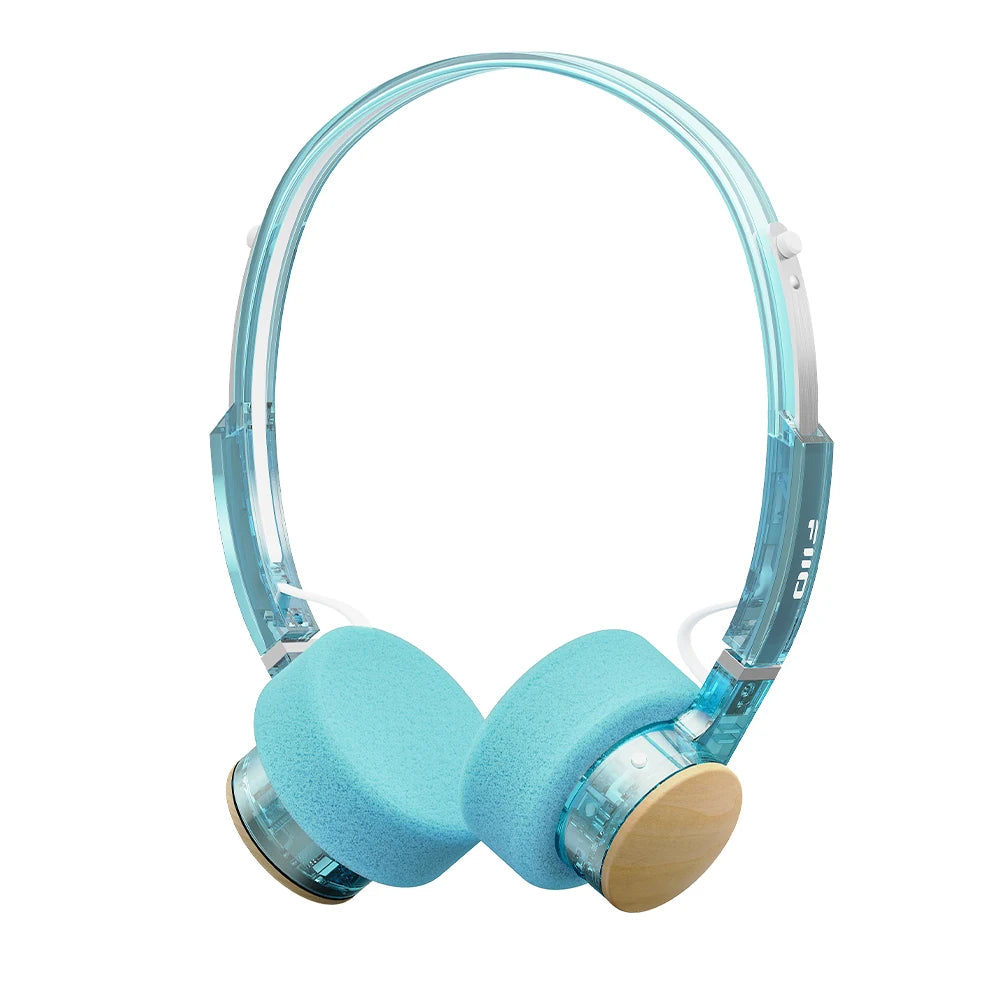 FIIO EH11 On-Ear Bluetooth Headphones, Powerful Bass & LDAC Hi-Res Audio, Lightweight Retro Design, 30H Battery, Dual Device 