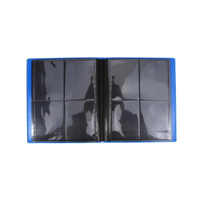 Collectible Card Binder Album 160/360/480 Card Holder 4/9/12 Grids Card Binder Album Large-capacity Card Binder Notebook - bl