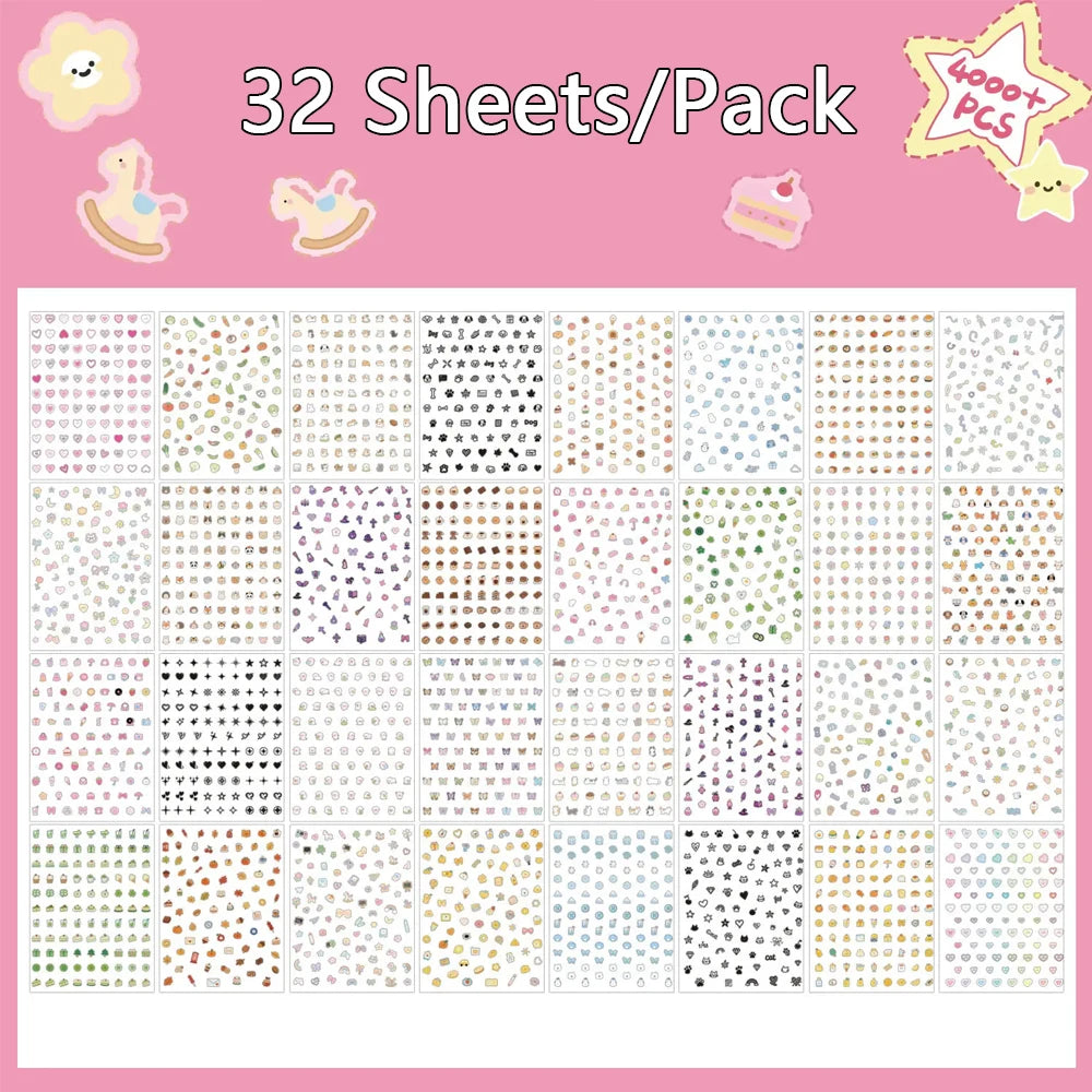Mr Paper,kawaii Mini Deco Sticker Book scrapbooking stickers stickers aesthetic cheap stationery supplies journaling statione