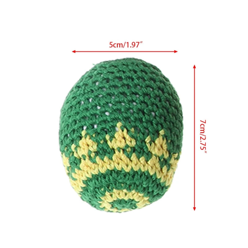 Handmade Sacks Footbag Toy Balls Juggling Ball For Kid Outdoor Toy Soft Ball For Kids Group Playing Activities