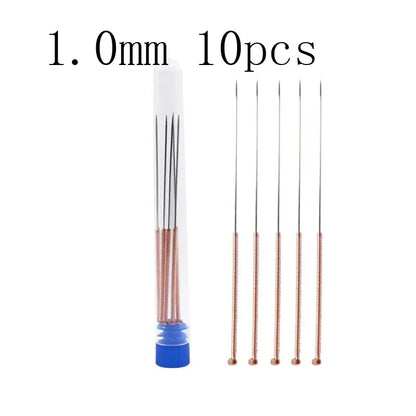 3D Printer Nozzle Cleaning Kit 0.2/0.3/0.4/0.5/0.6/0.8/1.0mm Stainless Steel Nozzle Cleaning Needles 3D Printer Nozzle Cleane