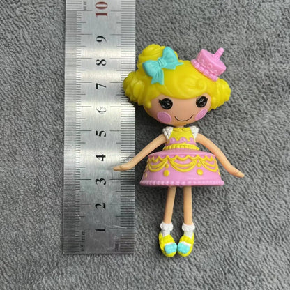 Original Lalaloopsy 8-10cm Little Sister and Pet Dolls PVC Holiday Gift Collection Pvc Toys