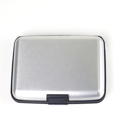Business Credit Cards Holder ID Card Case Aluminum Metal Waterproof Bank Card Protection Holder Case Men Women Wallets