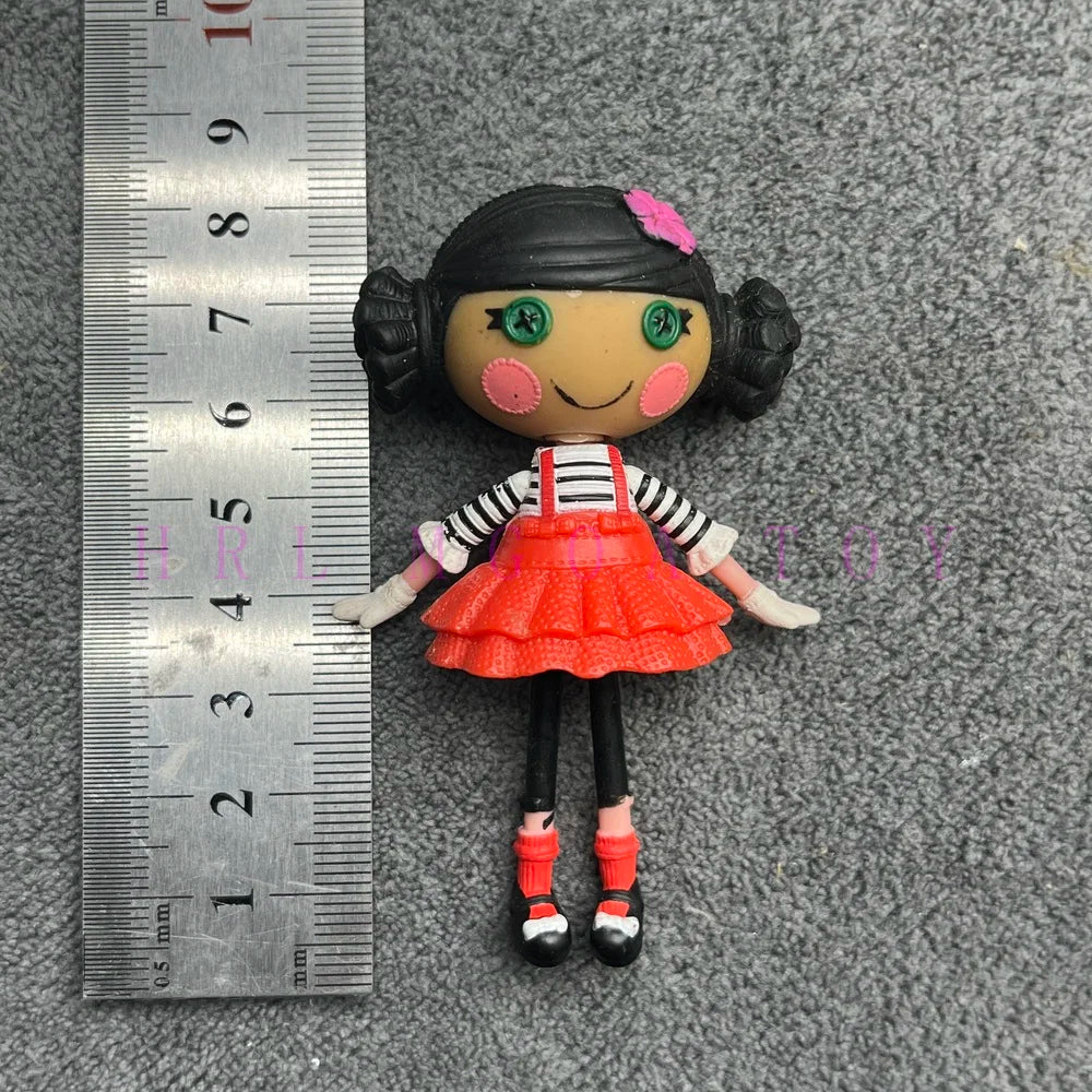 Original Lalaloopsy 8-10cm Little Sister and Pet Dolls PVC Holiday Gift Collection Pvc Toys - A18-1PC