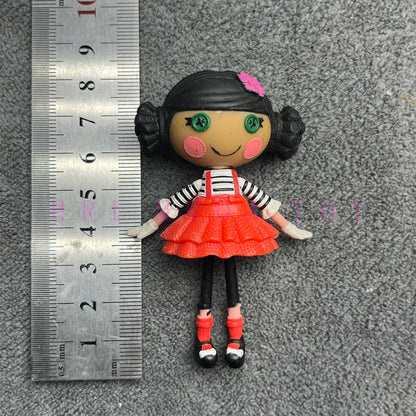 Original Lalaloopsy 8-10cm Little Sister and Pet Dolls PVC Holiday Gift Collection Pvc Toys - A18-1PC