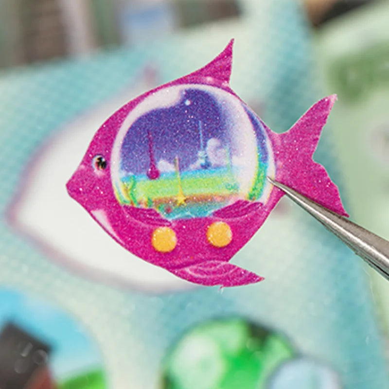 2Style 30 pieces/bag Time Reshaping Cut Film Coil Sticker Book Handbook Material Sticker DIY Photo Frame Scrapbook Notebook C