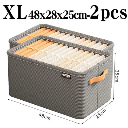 Thicken Clothes Organizer Pants Sweater Storage Cabinets Drawers Organizer Jeans Storage Box Wardrobe Clothes Storage Organiz