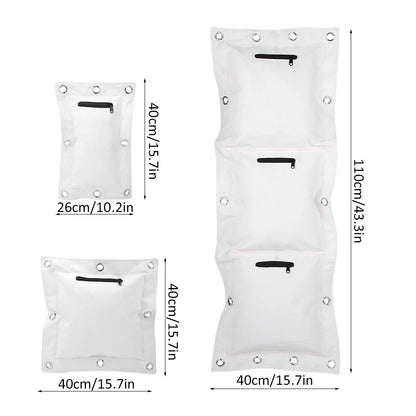 Boxing Bag with Zipper Reliable Sand Bag Wear Resistant Wing Chun Wall Target Sanda Sand Bag Empty Sand Bag for Sanda Trainin