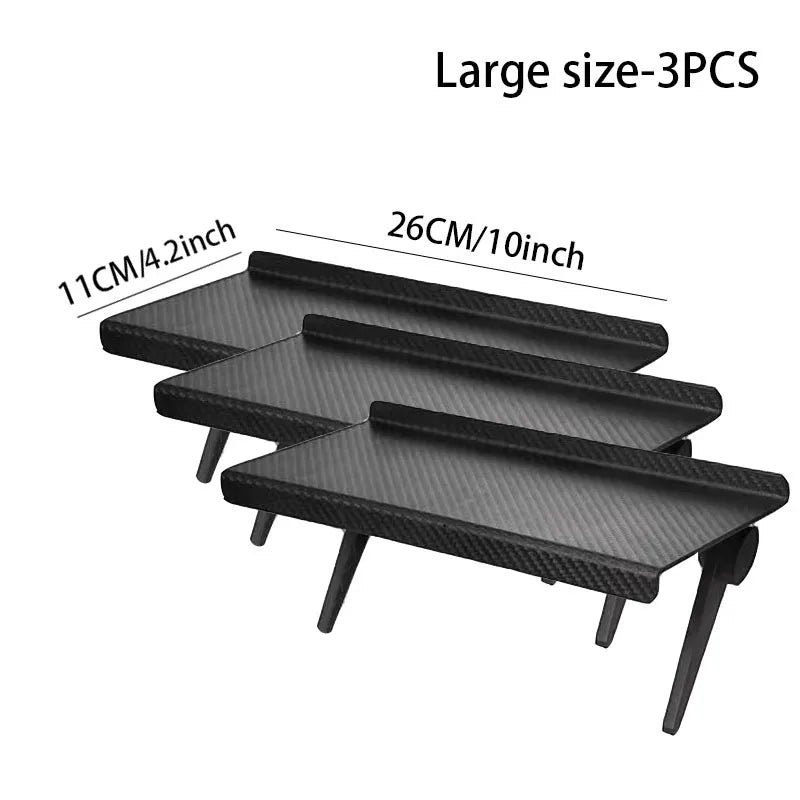 TV Screen Top Storage Shelf Adjustable Computer Monitor Desktop Screen Top Storage Rack Router Shelf Rack Home Organizer - B-
