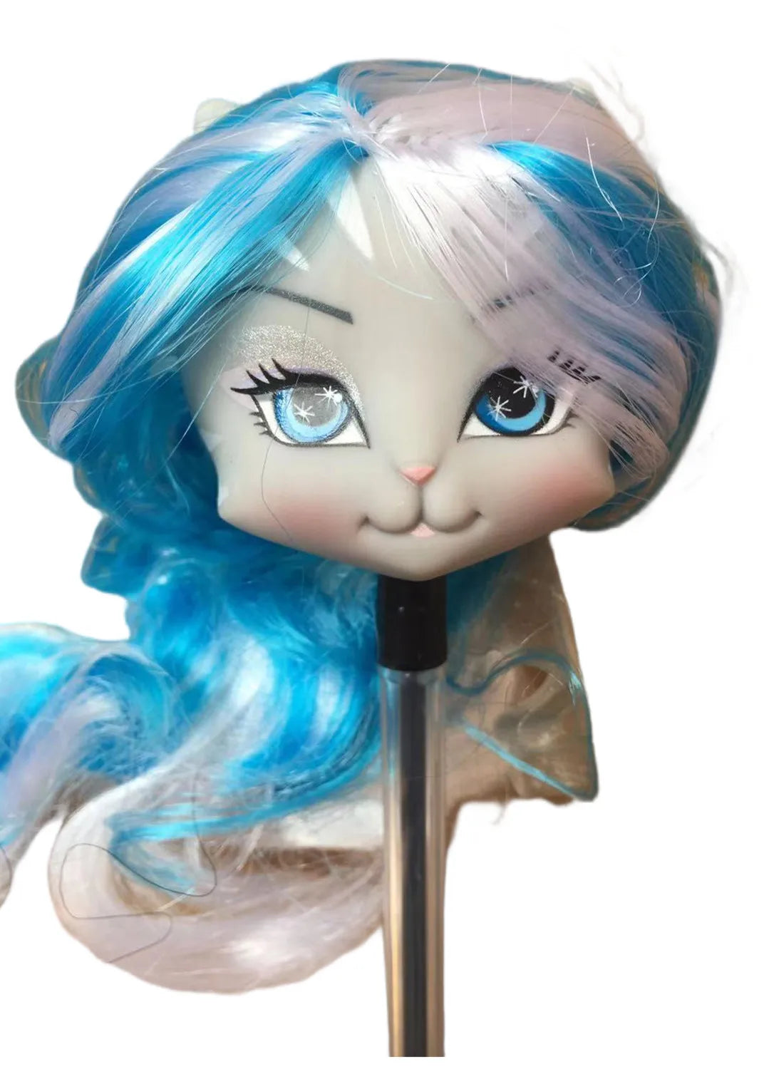 Multi-Joints Movable Doll Body Toy 23cm Doll Toy To Fit Many Heads White Green Brown Purple Monstering High Doll Body Cat hea