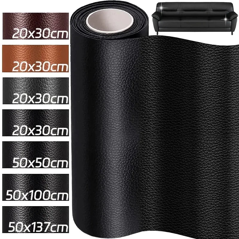 Leather Repair Tape Self Adhesive Leather Repair Patch Sofas Couch Furniture Car Seat Cuttable Refinisher for Home Restaurant