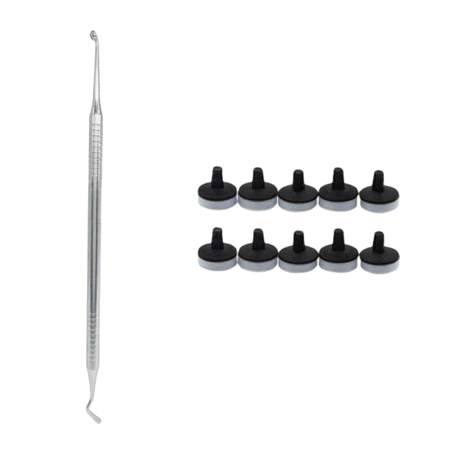 Dental Composite Resin Kit Filling Molding Tools Materials Quick Foam Pad Light Cure Holder Handle Spatula Dentistry Instrume
