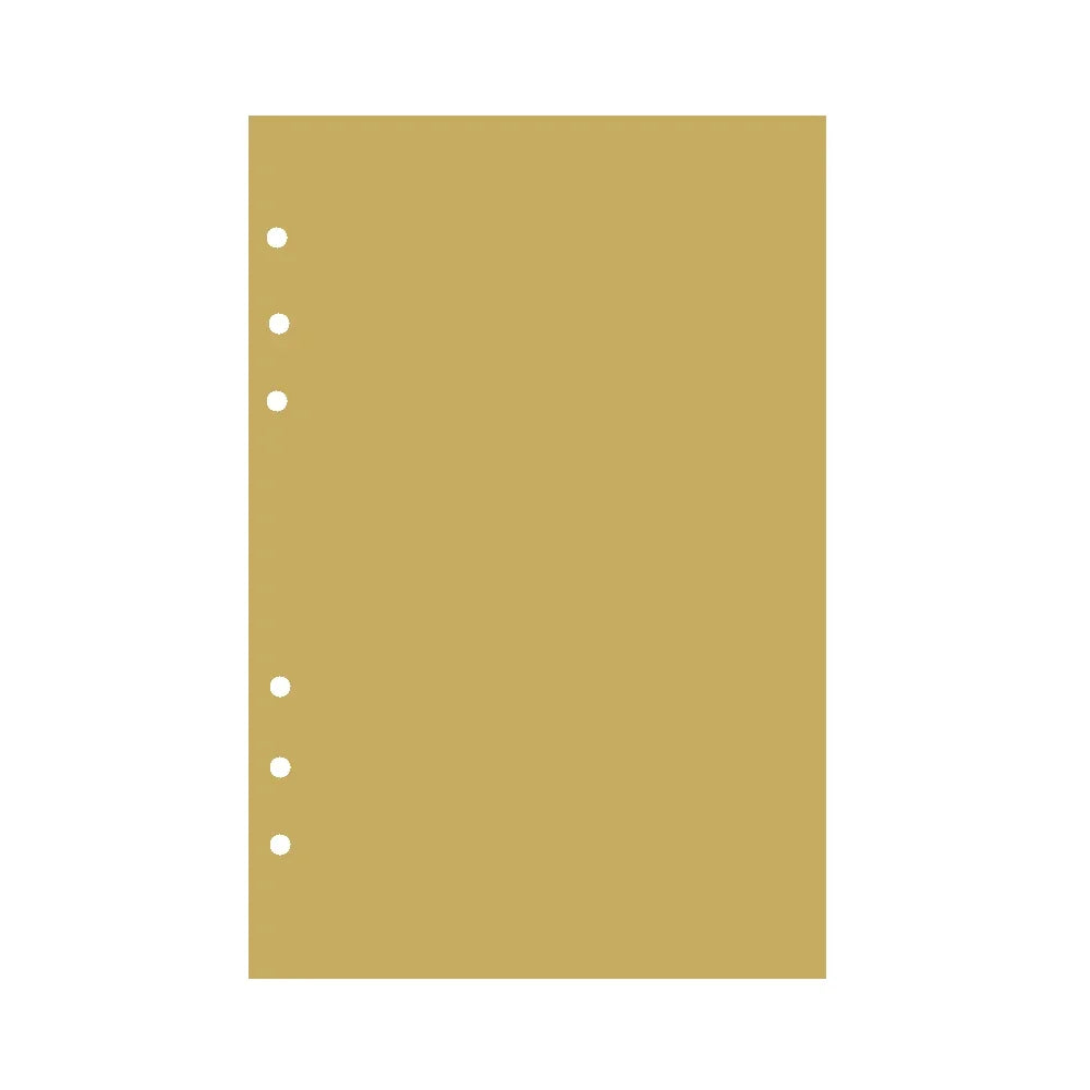 45 Pieces A5 A6 A7 6ring Loose Leaf Notebook Refill Binder Inner Page Budget Weekly Monthly To Do Line Dot Grid Paper Station